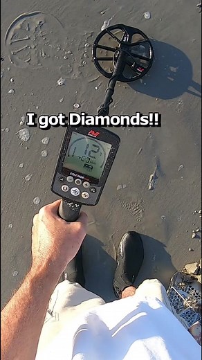 Discovering Diamond Ring While Metal Detecting on the Beach