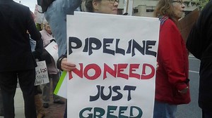 Photos: Pipeline protest
