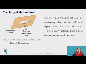 Slot antenna - Part I
