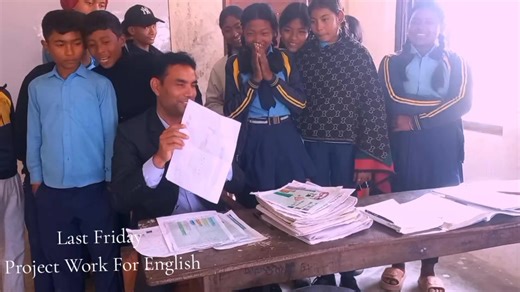 Class 8 Project Work @ students data in bar graph