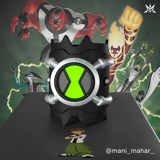 Ben 10 Omnitrix 3D Model, Manish Mahar