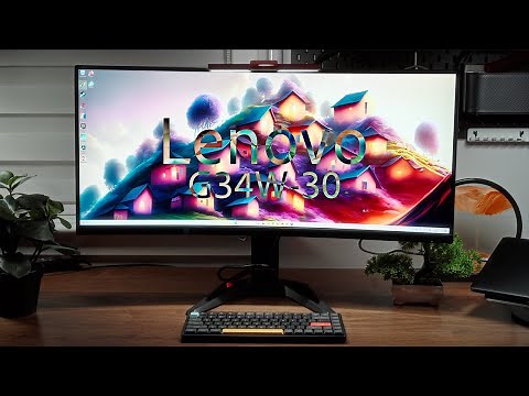 Lenovo G34W-30 Ultrawide Gaming Monitor Review: Happy Price, Happy Game!