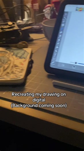 Im starting to find my way into digital art lol#artistfypシ #fypviraltiktok🖤シ゚☆♡ #traditionalartist #digitaartwork #artistatiktok