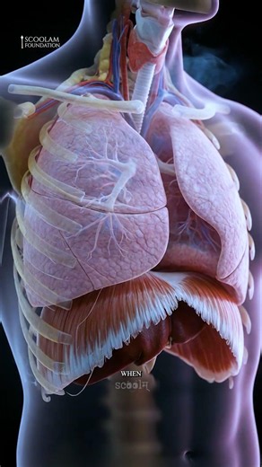 The Diaphragm Explained in 3D | The Muscle That Powers Every Breath