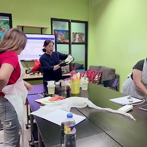 Today's Natural Soap Making with Marix & Fairy 🙂 I had to mention their names as they're unique. 🙂 | Manila Soap Making, Cosmetic & Body Care Workshop
