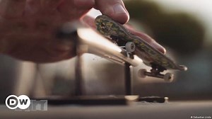 Skateboarding with Two Fingers