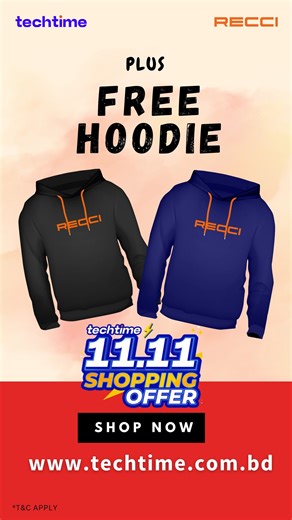 Biggest Deal of the Year!  Buy REP-W83 or REP-W88 earbuds — and get a premium Hoodie absolutely FREE! 痢 Also, get a flat ৳500 off on W88 Earbuds and a flat 50% discount on W83 Earbuds! Don’t miss out — stock’s running low!   Order now from https://techtime.com.bd/campaign?campaign_name=techtime-1111-shopping-offer-free-hoodie-with-recci-w83-wireless-earbuds | Techtime | Facebook