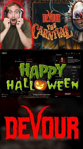 🎃 Happy Halloween… But the Demon Had Other Plans 👀🔥 | DEVOUR Scary Moments #gaming #devourgame