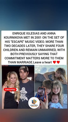 The Inspiring Two-Decade Love Story of Enrique Iglesias and Anna Kournikova