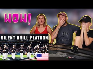 European Family Reacts To United States Marine Corps Silent Drill Platoon