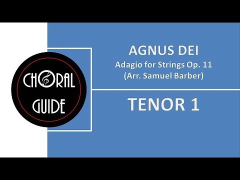 Agnus Dei - TENOR 1