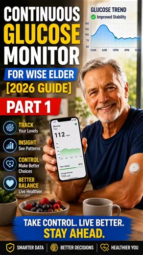 Continuous Glucose Monitors for Wise Elders Explained 2026 Guide-1 #SeniorHealth #HealthTech2026