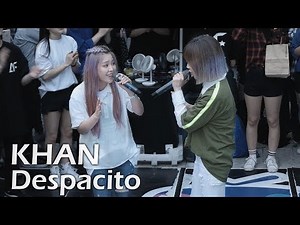 180616 칸 KHAN (민주,유나킴) Despacito 데스파시토 Luis Fonsi Cover @ 춤추는 곰돌 Fancam by lEtudel