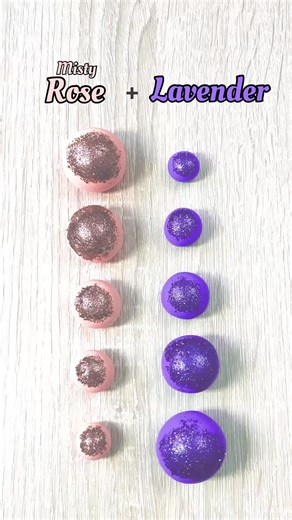 Two Colors Blend, Misty Rose and Lavender 🙂🎨 #colormixing #paintmixing #satisfying #asmr #artvideo