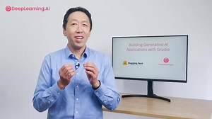 New short course with Hugging Face! Building Generative AI Applications with Gradio, taught by Apolinário Passos, shows you how to create demos of your machine learning applications to test and iterate/share with others. Check it out! https://www.deeplearning.ai/short-courses/building-generative-ai-applications-with-gradio/ | Andrew Ng