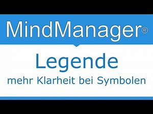 So fügst du eine Legende in MindManager ein
