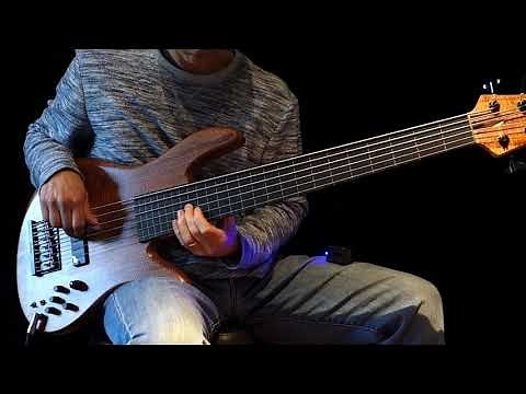 6 String Fretless Bass Solo & Ebow - 'Inner Ponds'