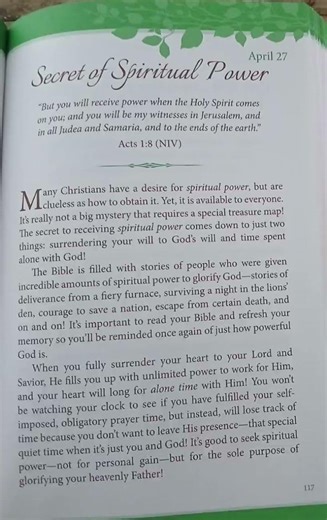 Read the message and be blessed by it