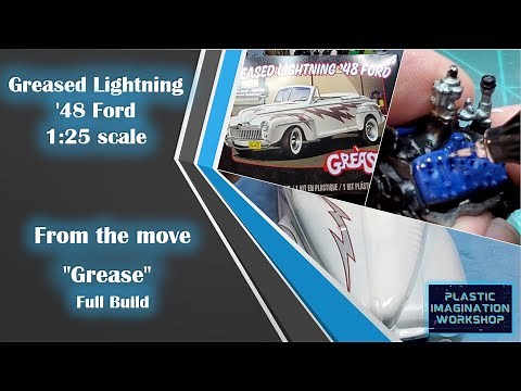 Custom built Greased Lightning - '48 Ford by Revell - Full Scale Model Build