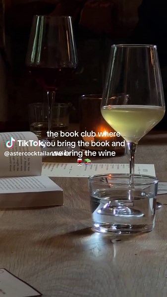 cheers to another successful @readingpartymelb at aster 🍷📚 keep an eye out for the next one x #winebar #booktok #thingstodoinmelbourne #bookclub #fyp