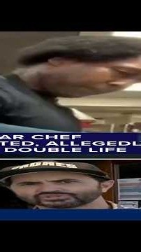 Fugitive arrested living double life as popular chef