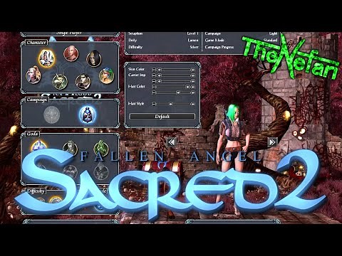 Character Creation [Sacred 2 Let's Play #1]