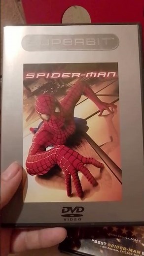my complete Spiderman region 1 dvd collection