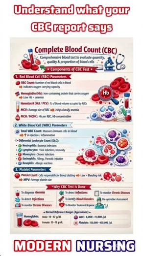 CBC Report Decoding 🩸 | Normal vs Danger Values Explained!”#shorts #cbc