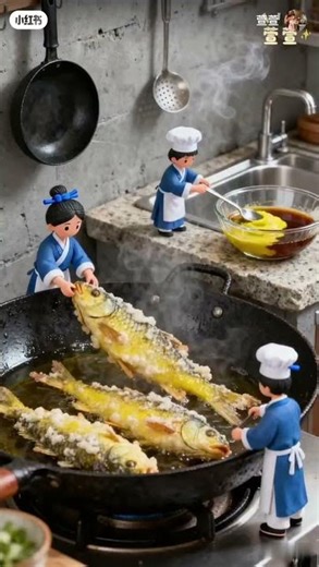 From Ocean to Plate: The Most Satisfying Miniature Cooking Ever! 🐟✨