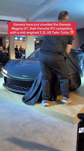 This is the Genesis Magma GT, and Hyundai Group want to destroy the 911 with one of the most beautiful cars coming soon!! 🤯🤯 #genesis #genesisgt