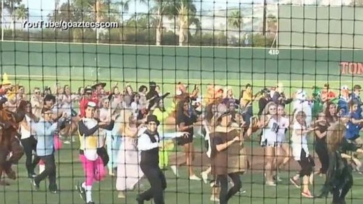 'Thriller' Flash Mob