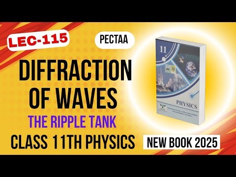 Diffraction of Waves | The Ripple Tank | Class 11th Physics New Book 2025