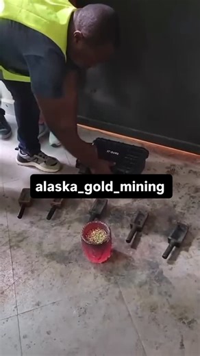 Alaska Gold Mining⚙️🛠️ on Instagram: "Early-morning gold smelting process This is an early-morning process where we smelt gold nuggets into a bar by adding the required flux powder. After smelting, we test the gold in the presence of the client before any purchase is made. We do this to demonstrate full transparency, accuracy, and to ensure everything is done correctly. Early-morning gold smelting process This is an early-morning process where we smelt gold nuggets into a bar by adding the requ