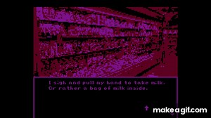 Milk inside a bag of milk inside a bag of milk - A Game Where You Help Buy Milk on Make a GIF