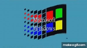 Windows 3.1 Animation on Make a GIF