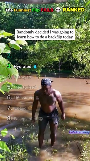 Ranked: THE FUNNIEST FLIP FAILS 💀 #funny #hilariousfails #memes