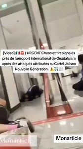 Guadalajara International Airport (GDL) in Jalisco, Mexico, remains under heightened security alert amid ongoing operations following the reported killing of CJNG leader “El Mencho” in Tapalpa.