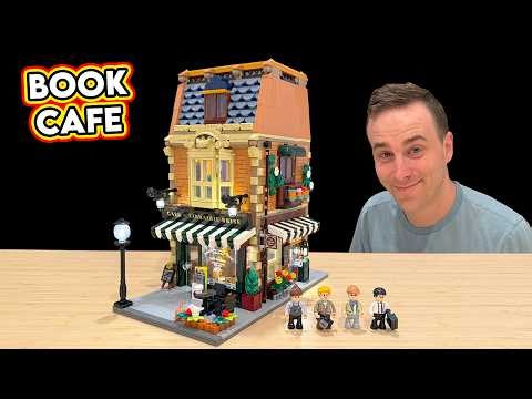 Book Cafe Modular Building Review Lumibricks Set F9031