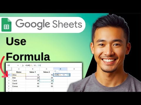 How to Use Formulas in Google Sheets (Beginner Tutorial)