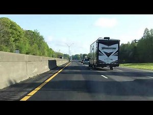 Interstate 77 - North Carolina (Exits 1 to 9) northbound