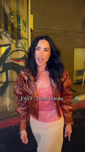 Demi Lovato will release her comeback single FAST in August and it sounds like the song of the summer #demilovato #fast #pop #vocals #