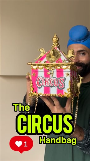 ✨DISNEY PRINCESS Circus Handbag ✨ . #diy 💓 My handbag exploration is taking me to all things Disney and pink ! Using an MDF box frame , created This fantasy miniature circus tent inspired handbag by using things lying around in the house and it’s completely handmade ! . . MATERAILS MDF BOX - ordered from Handilane ANIMAL TOYS - got from a local toy shop ACRYLIC PAINTS CLAY and CLAY MOULDS - got from Amazon GOLD SPRAY PAINT GOLD DECORATIVE EMBELLISHMENTS -Sourced Locally ( Feel Free to experimen