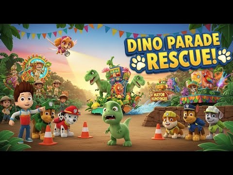 PAW Patrol Mega Compilation 🐾 Dino Parade Chaos & Jungle Rescue Adventure!
