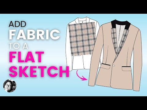 Pro Tips to EASILY Add a Pattern to a Flat Sketch with Adobe