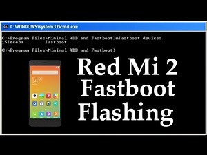 Red Mi 2 Fastboot Flashing with commands