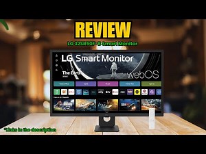 LG 32SR50F-B Smart Monitor Review 2025 | Best 32” FHD IPS Monitor with webOS 23, AirPlay 2 & HDR10