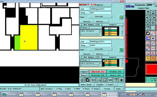 CAM培训genesis2000培训网络分析问题处理