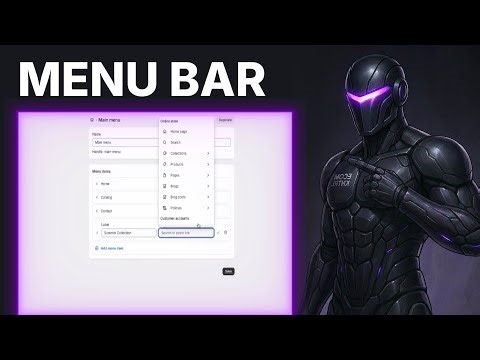 How to edit Shopify navigation bar (2026) | Full Customization Guide