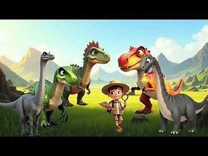 Learn the Alphabet with Dinosaurs! A to Z Dino Adventure for Kids