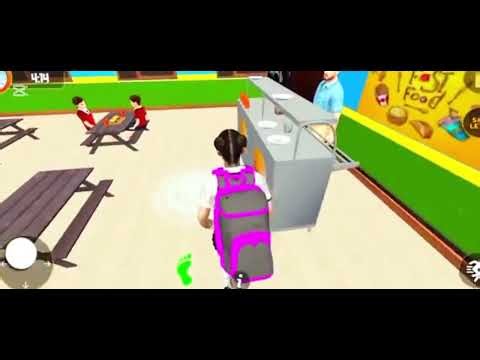 Virtual High School Simulator School Bus Game...#games